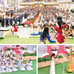 Members of Manmin church experienced the power of healing through praising