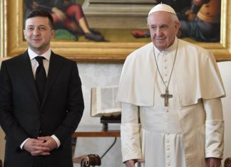 President Volodymyr Zelenskyy invited His Holiness Pope Francis to visit the capital and the east of Ukraine